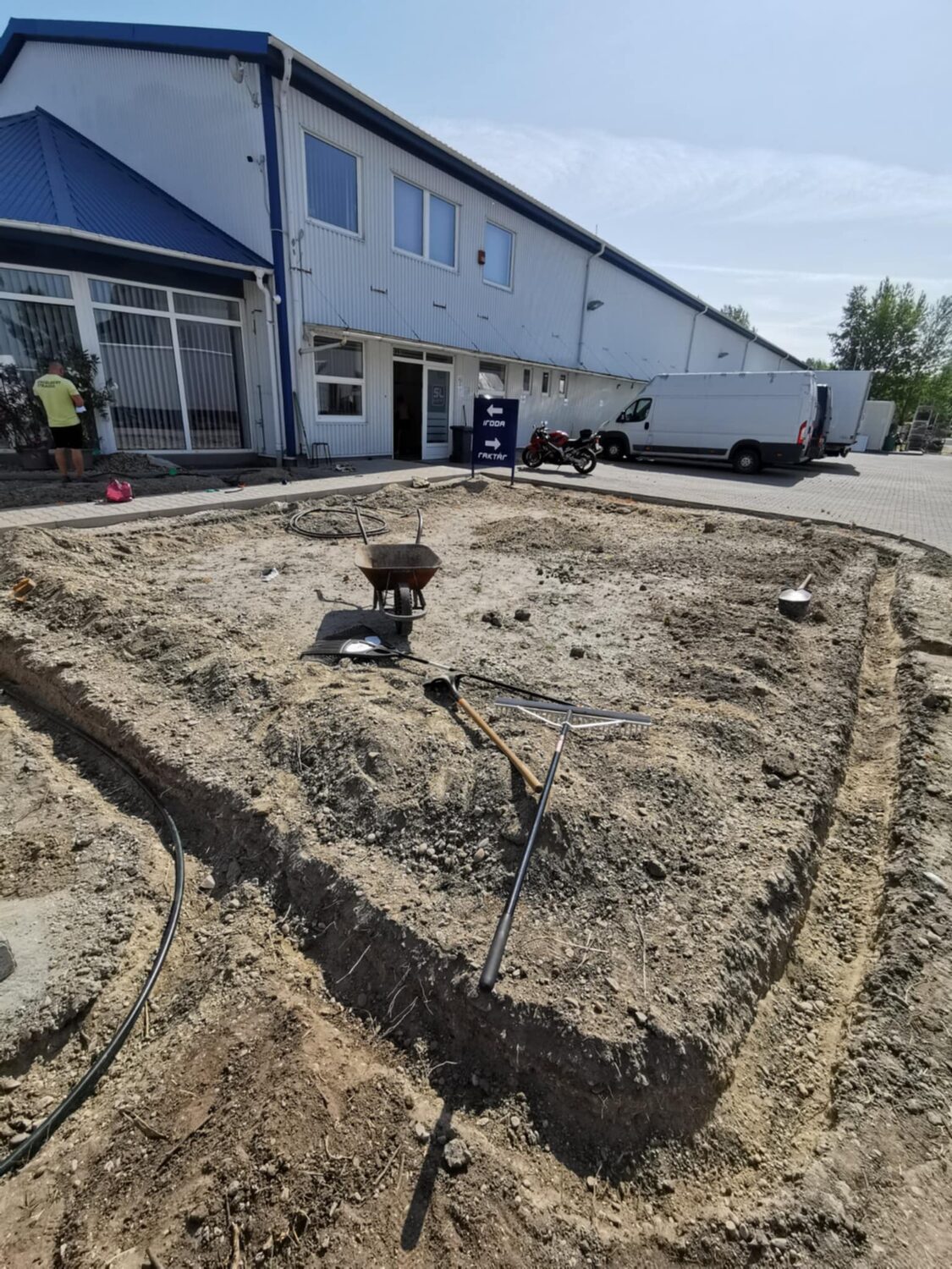 Nagykert kertépítés – munkafotó 7.